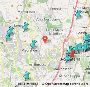 Mappa Via Antonio Ferrara, 95025 Aci Sant'Antonio CT, Italia (3.34056)