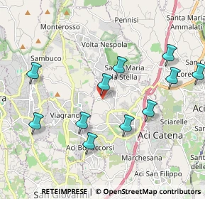 Mappa Via Antonio Ferrara, 95025 Aci Sant'Antonio CT, Italia (2.34455)