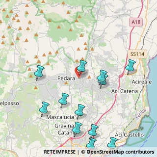 Mappa 95039 Trecastagni CT, Italia (5.6425)