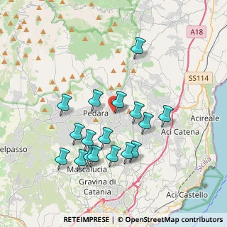 Mappa 95039 Trecastagni CT, Italia (4.05353)