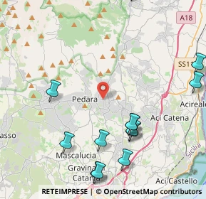 Mappa 95039 Trecastagni CT, Italia (6.08286)
