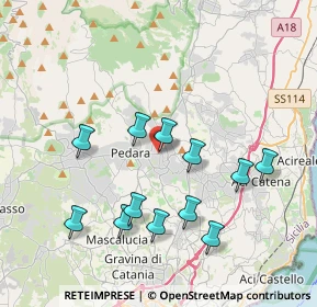 Mappa 95039 Trecastagni CT, Italia (4.23833)