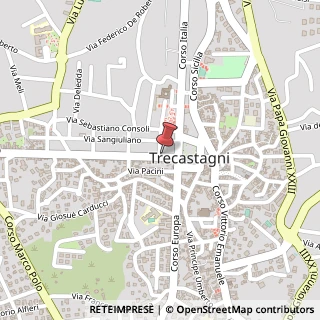 Mappa Via F. Crispi, 23 95039, 95039 Trecastagni, Catania (Sicilia)