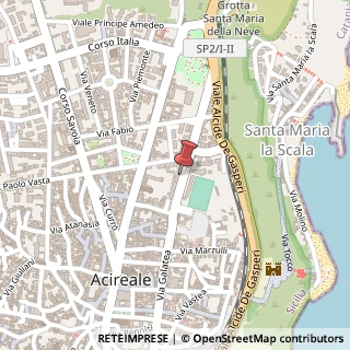 Mappa Viale Regina Margherita, 35, 95024 Acireale, Catania (Sicilia)