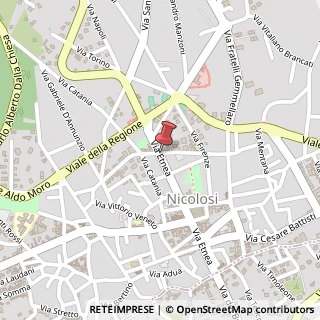 Mappa Via Etnea, 124, 95030 Nicolosi, Catania (Sicilia)