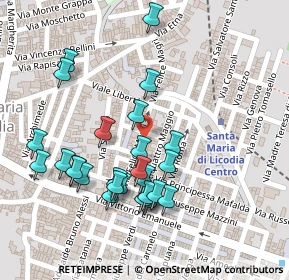 Mappa Via XXIV Maggio, 95038 Santa Maria di Licodia CT, Italia (0.13462)