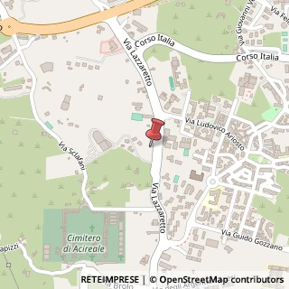 Mappa Via Lazzaretto, 27, 95024 Acireale, Catania (Sicilia)