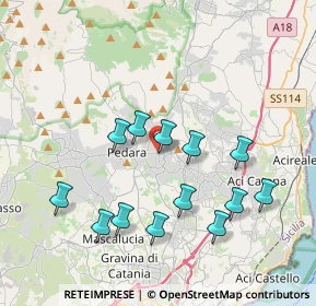 Mappa Largo dei Bianchi, 95039 Trecastagni CT, Italia (4.24769)