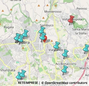 Mappa Via Antonello da Messina, 95039 Trecastagni CT, Italia (2.68154)