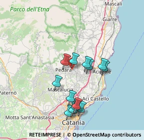 Mappa Via Antonello da Messina, 95039 Trecastagni CT, Italia (7.37538)