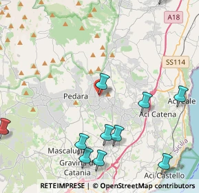 Mappa Via Antonello da Messina, 95039 Trecastagni CT, Italia (6.06182)