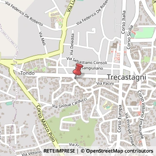 Mappa Via Madonna dell'Aiuto, 7, 95039 Trecastagni, Catania (Sicilia)