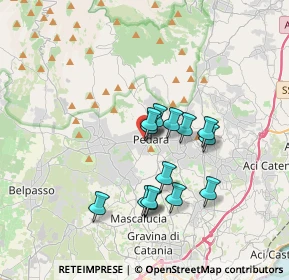 Mappa Via Tenerelli, 95030 Pedara CT, Italia (3.22929)