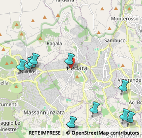 Mappa Via Tenerelli, 95030 Pedara CT, Italia (3.20727)