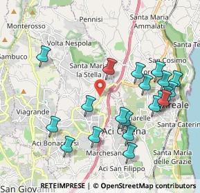 Mappa Via San Giovanni no., 95025 Aci Sant'Antonio CT, Italia (2.3715)