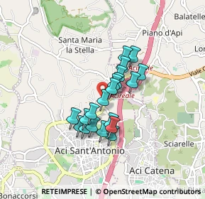 Mappa Via San Giovanni no., 95025 Aci Sant'Antonio CT, Italia (0.68)