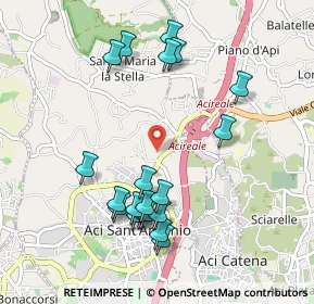 Mappa Via San Giovanni no., 95025 Aci Sant'Antonio CT, Italia (1.143)