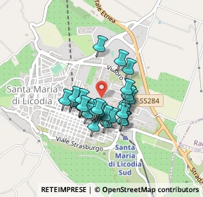 Mappa Via Generale F. Ventimiglia, 95038 Santa Maria di Licodia CT, Italia (0.32069)