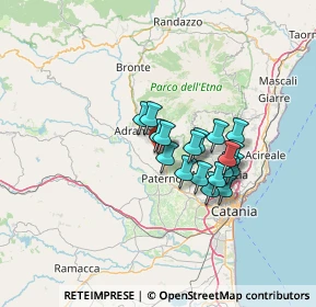 Mappa Via Generale F. Ventimiglia, 95038 Santa Maria di Licodia CT, Italia (10.79056)