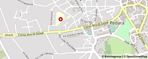 Mappa Pedara
