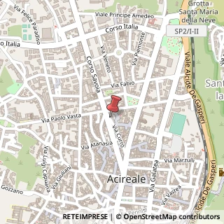 Mappa Piazza Porta Gusmana, 29, 95024 Acireale, Catania (Sicilia)