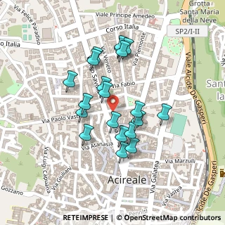 Mappa Piazza Porta Gusmana, 95024 Acireale CT, Italia (0.214)