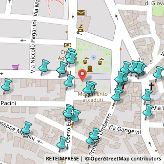 Mappa Piazzale G. Marconi, 95039 Trecastagni CT, Italia (0.075)