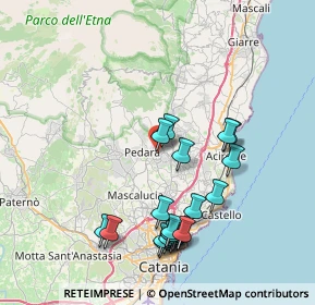 Mappa Piazzale G. Marconi, 95039 Trecastagni CT, Italia (9.005)