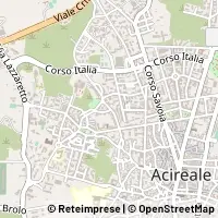 Karte Acireale