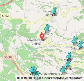 Mappa Contrada Torre, 89050 Feroleto della Chiesa RC, Italia (3.46364)