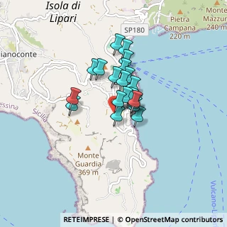Mappa Località Mendolita, 98050 Lipari ME, Italia (0.594)