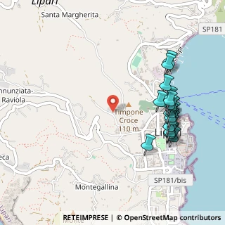 Mappa Via S. Lucia - Cnd Valle, 98055 Lipari ME, Italia (0.617)