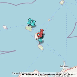 Mappa Via S. Lucia - Cnd Valle, 98055 Lipari ME, Italia (5.99769)