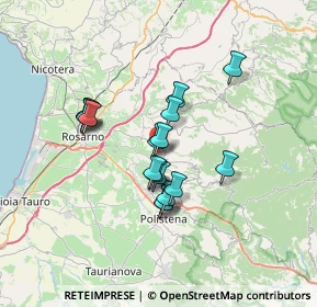 Mappa Via Puccini, 89050 Feroleto della Chiesa RC, Italia (5.93294)