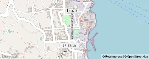 Mappa Lipari