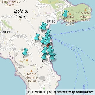 Mappa Via F. Maurolico, 98050 Lipari ME, Italia (0.62933)