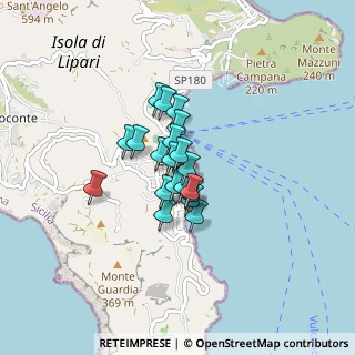 Mappa Via F. Maurolico, 98050 Lipari ME, Italia (0.53)