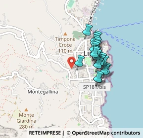 Mappa Via Guglielmo Marconi, 98055 Lipari ME, Italia (0.4)