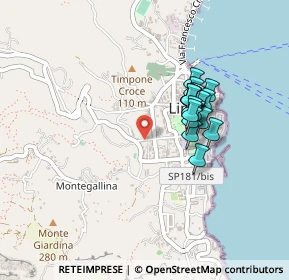 Mappa Via Guglielmo Marconi, 98055 Lipari ME, Italia (0.3845)