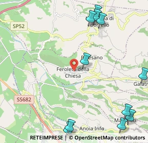 Mappa Via Giuseppe Garibaldi, 89050 Feroleto della Chiesa RC, Italia (3.36273)