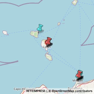 Mappa Isole Eolie, 98055 Lipari ME, Italia (23.77385)