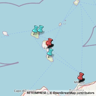 Mappa Isole Eolie, 98055 Lipari ME, Italia (18.48313)