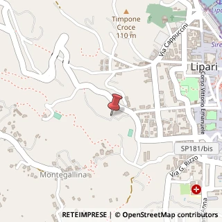 Mappa Via Tufo, 98050 Lipari ME, Italia, 98055 Lipari, Messina (Sicilia)