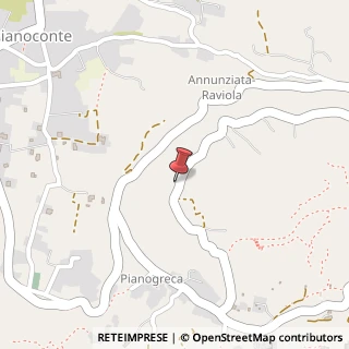 Mappa Contrada Pianogreca, 6, 98055 Lipari, Messina (Sicilia)