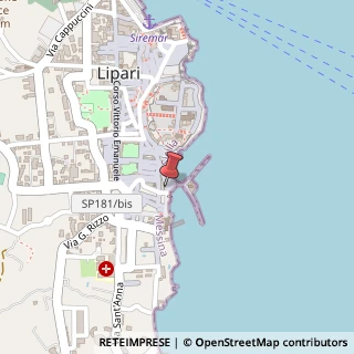 Mappa Piazza di Sant' Onofrio, 2, 98050 Lipari, Messina (Sicilia)