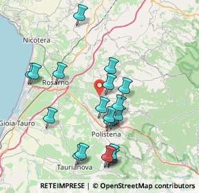 Mappa Via Michele Ronca, 89050 Feroleto della Chiesa RC, Italia (8.5615)