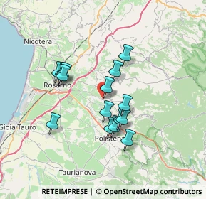 Mappa Via Michele Ronca, 89050 Feroleto della Chiesa RC, Italia (6.30867)