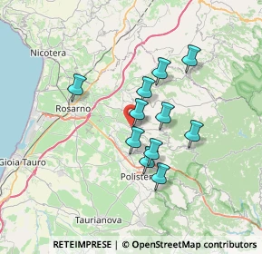 Mappa Via Michele Ronca, 89050 Feroleto della Chiesa RC, Italia (5.97364)