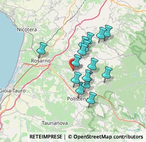 Mappa Via Michele Ronca, 89050 Feroleto della Chiesa RC, Italia (5.894)