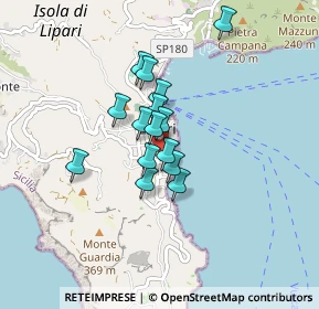 Mappa Via Stradale Pianoconte, 98050 Lipari ME, Italia (0.642)